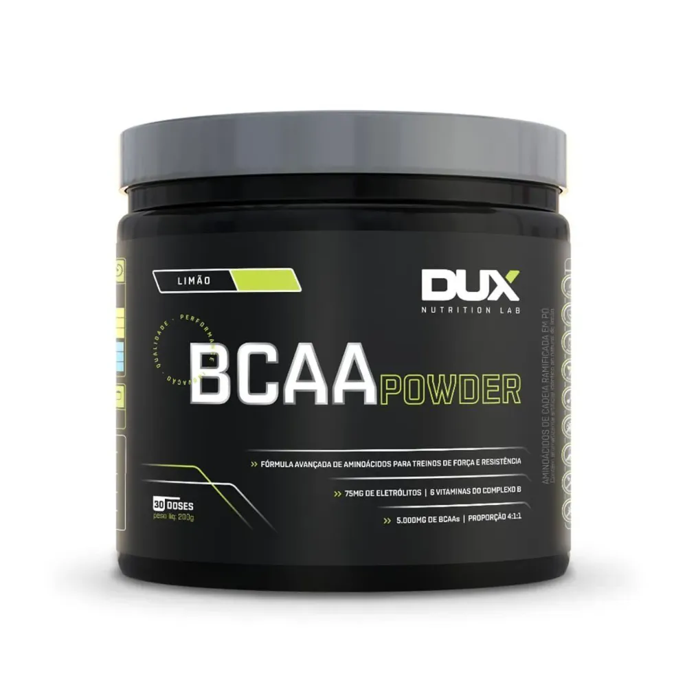 Bcaa Powder - 200 G Limão - Dux Nutrition