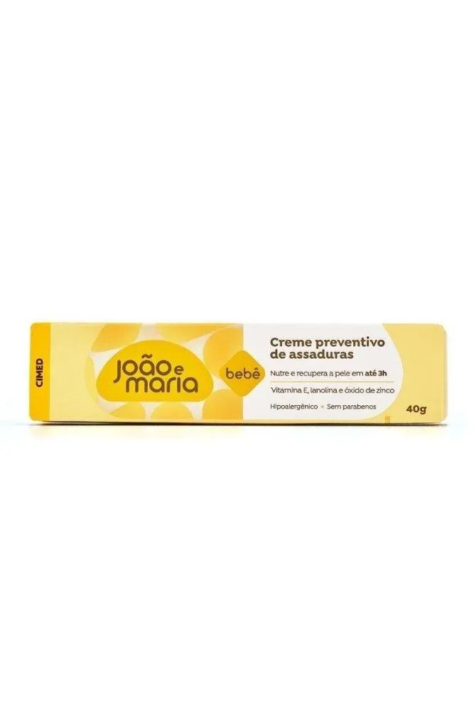 Creme Preventivo de Assaduras João e Maria 40 g