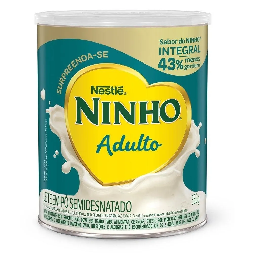 Leite em Pó Ninho Adulto Lata 350 g