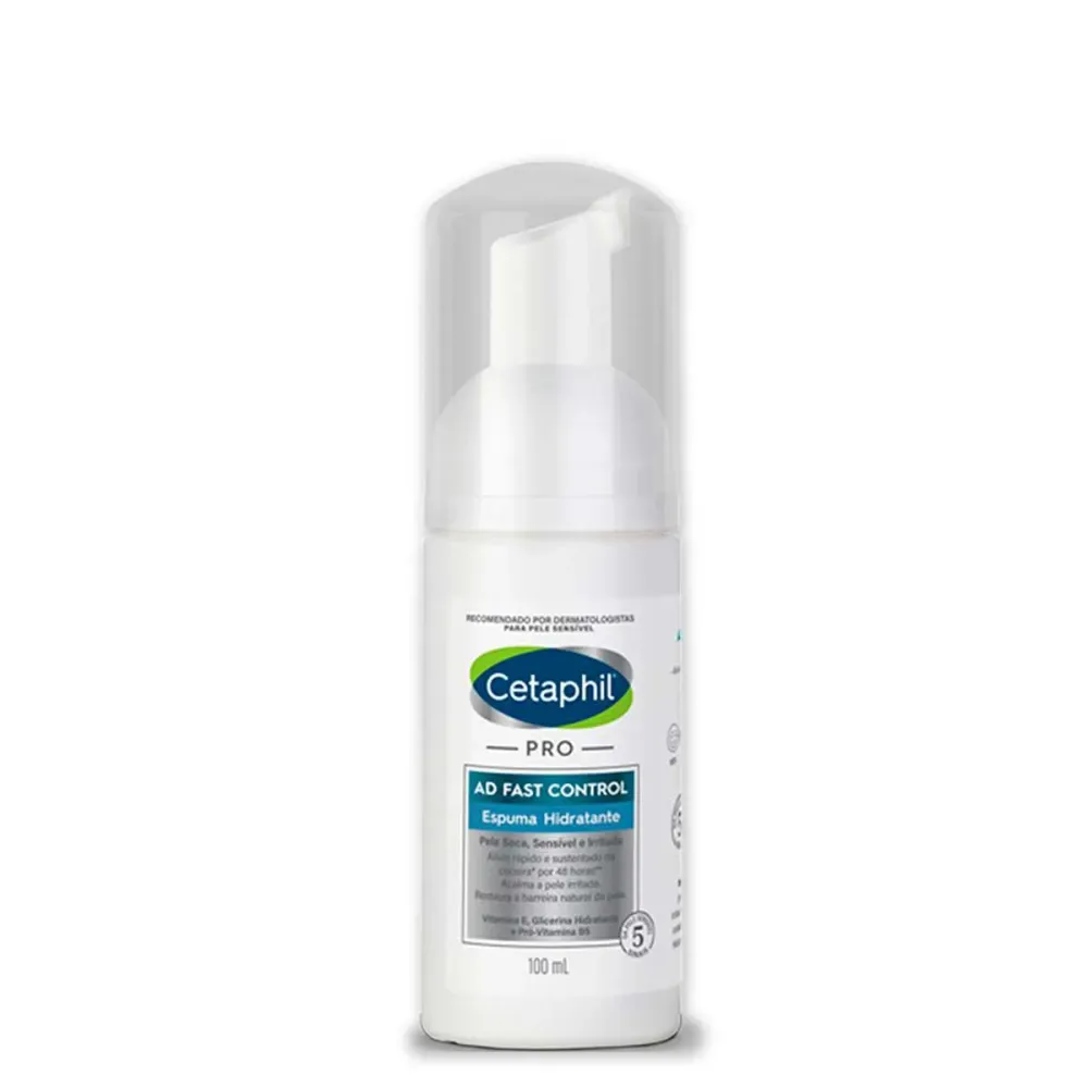 Espuma Hidratante Cetaphil Pro AD Fast Control Rosto e Corpo com 100 ml