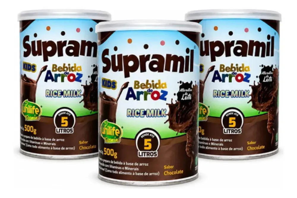Kit 3 Supramil Kids Chocolate 500 g - Unilife