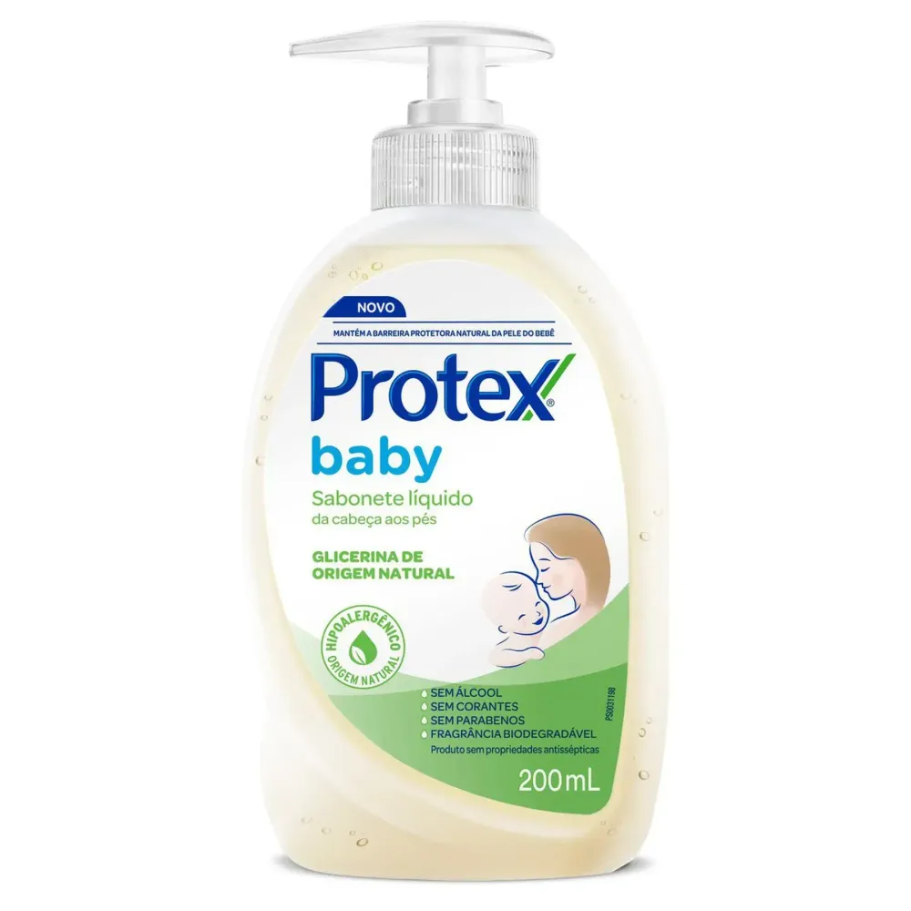 Sabonete Líquido Infantil Protex Baby Glicerina 200 ml