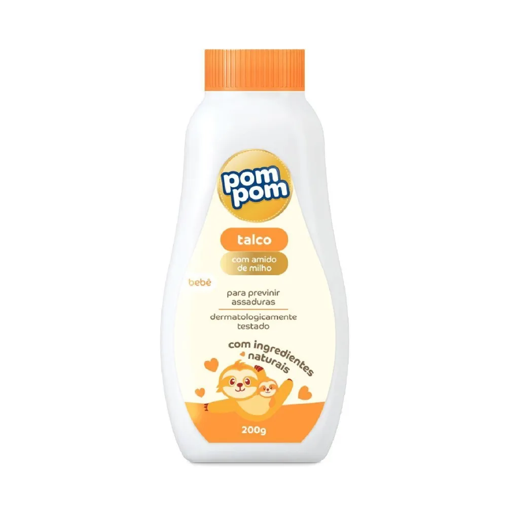 Talco Infantil Pom Pom 200 g
