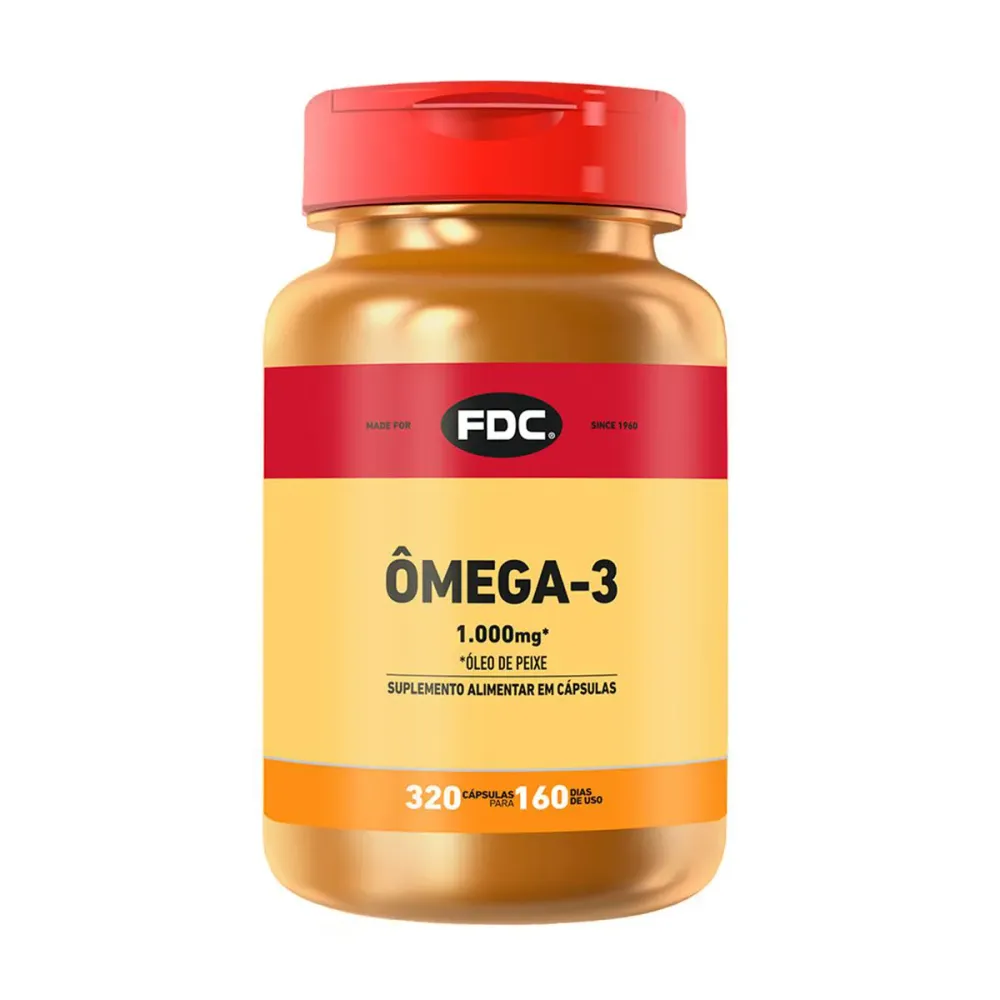 Ômega 3 FDC 1000 mg 320 cápsulas
