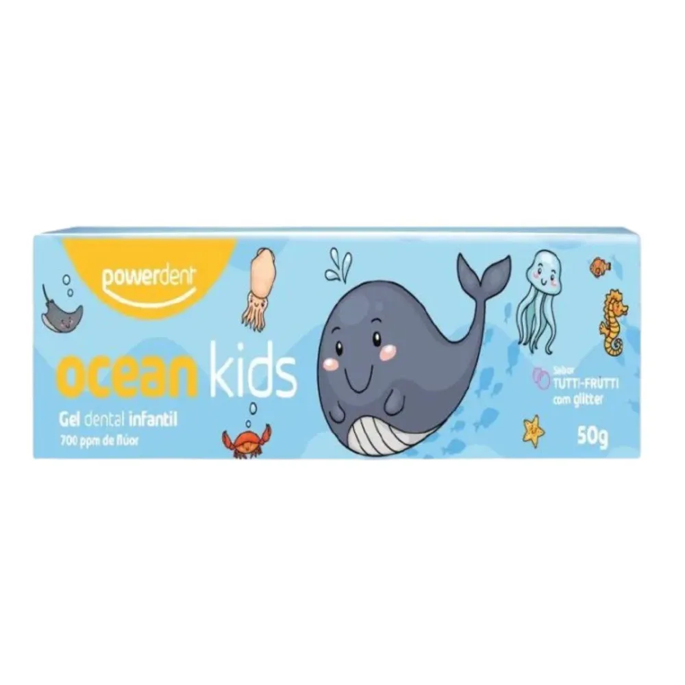Creme Dental Infantil Powerdent Tutti Frutti 50 g