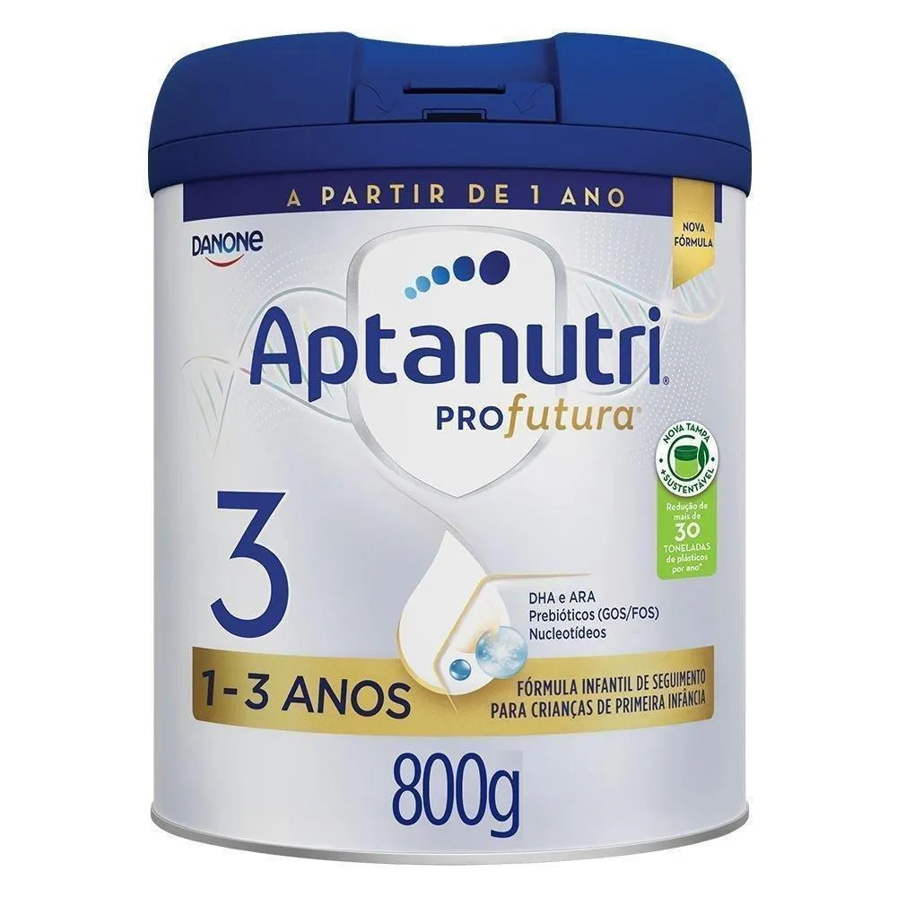 Fórmula Infantil Aptanutri Profutura 3 DHA ARA de 1 a 3 anos 800 g