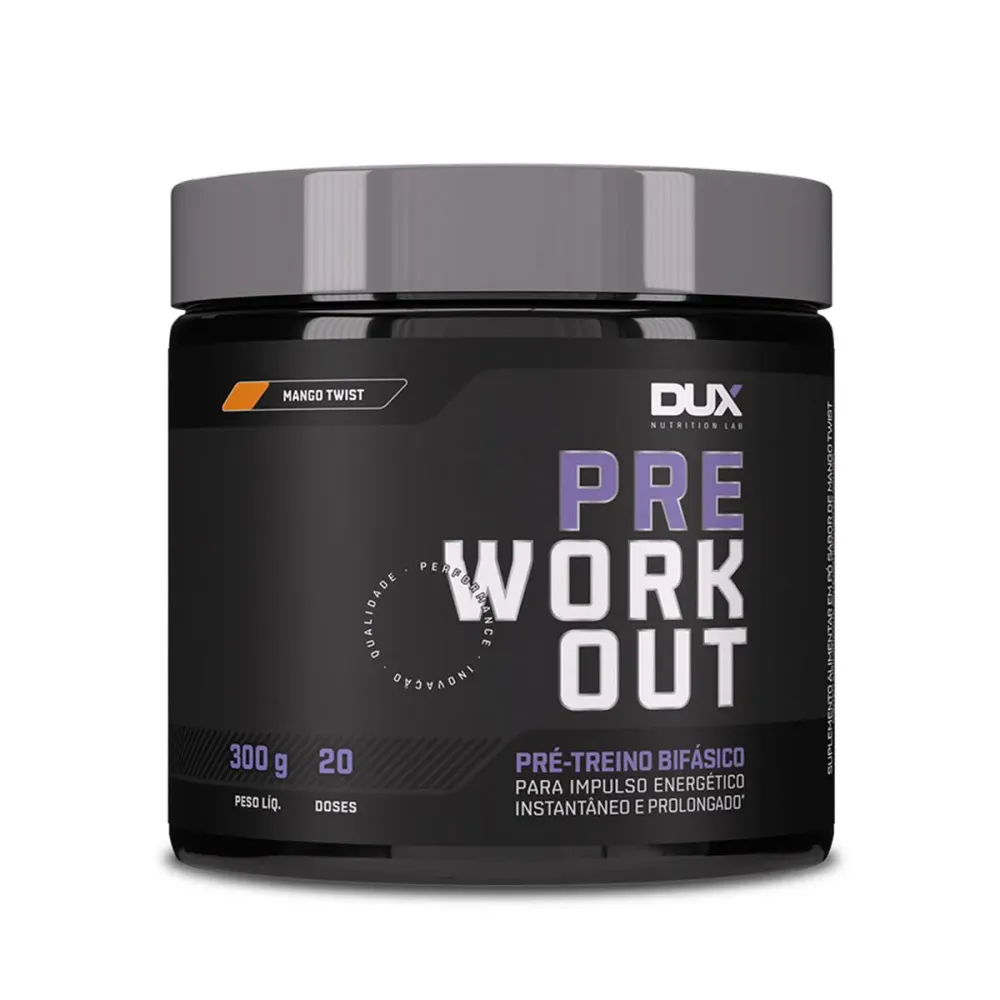 Pré-treino Pre Workout Dux Nutrition Mango Twist 300 g
