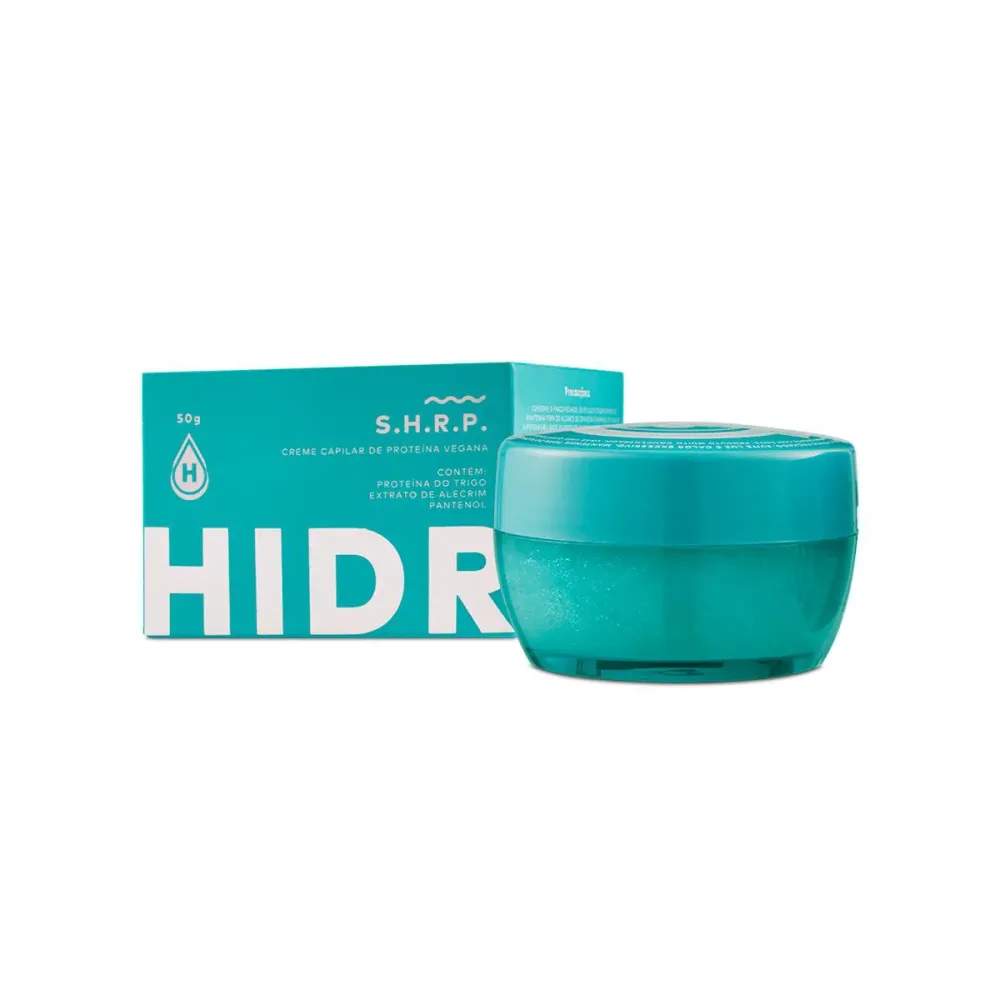 Creme Capilar Hidratei S.H.R.P. Proteína Vegana 50 g