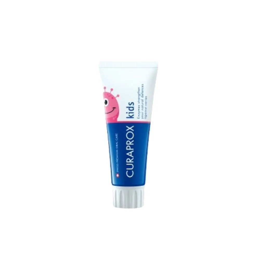 Creme Dental Infantil Curaprox Kids com Flúor de 0 a 6 anos Sabor Melancia 60 ml