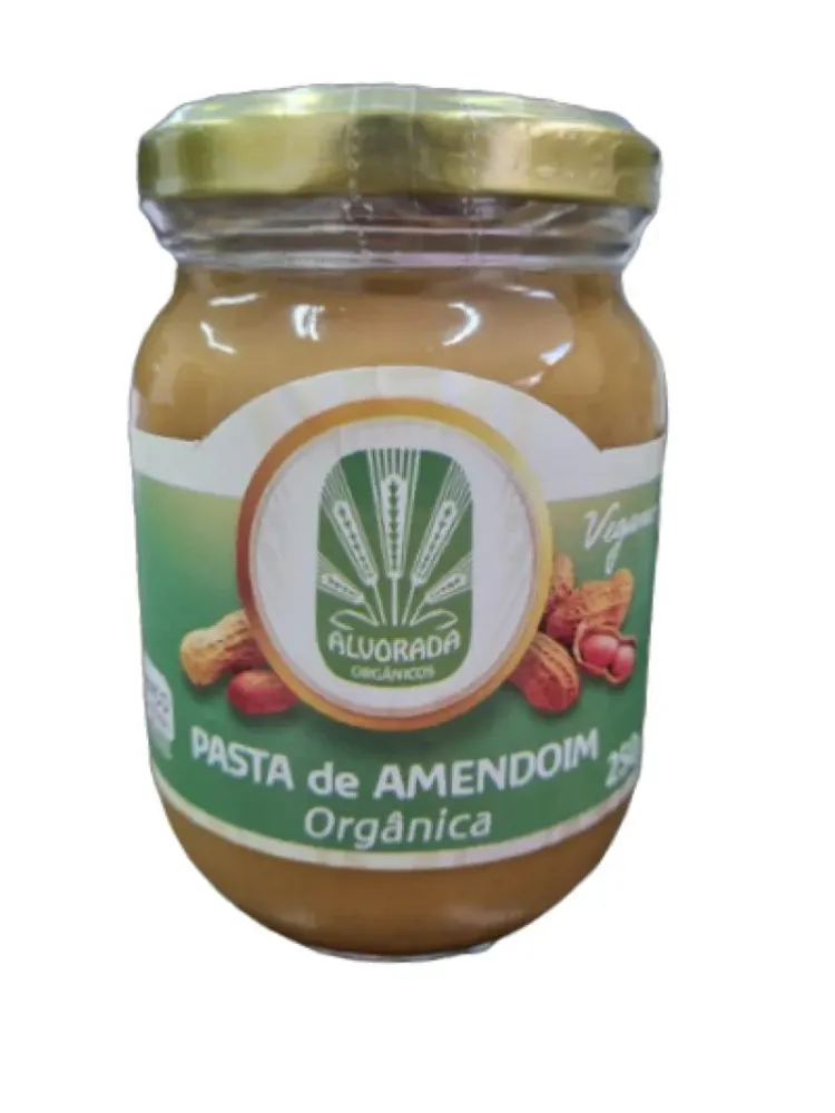 Pasta de Amendoim Orgânica Alvorada 250 g