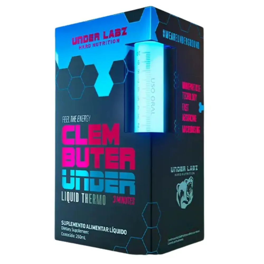 Clembuter Termogênico 250 ml Red Fruits - Under Labz