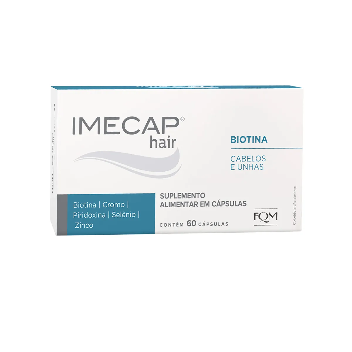 Imecap Suplemento Alimentar Hair Cabelos e Unhas 60 cápsulas