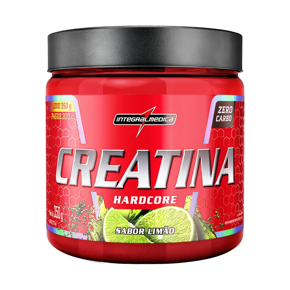 Creatina Integralmédica Hardcore Limão 350 g