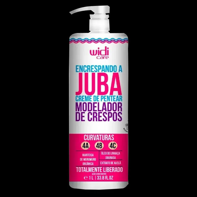 Widi Care Juba Creme de Pentear Encrespando 1 l