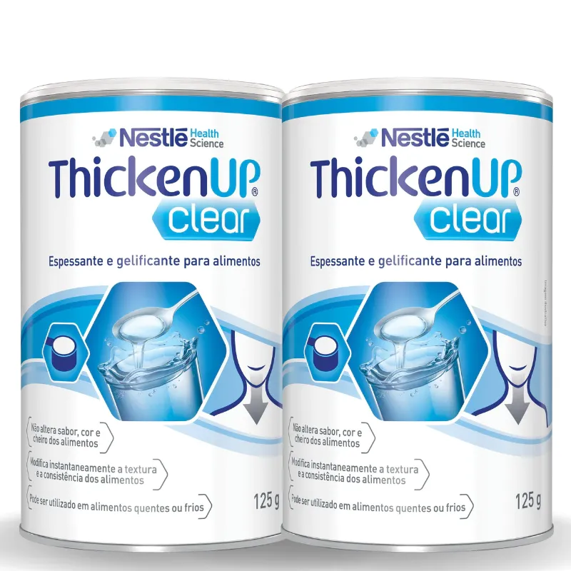 Espessante E Gelificante Alimentar Thicken Up Clear 125 G 2 Unidades