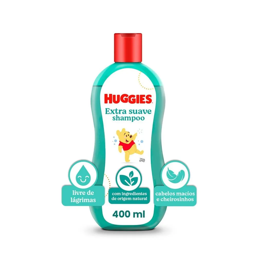 Turma Da Mônica Shampoo Infantil Huggies Leve 400 Pague 350 ml 400 ml
